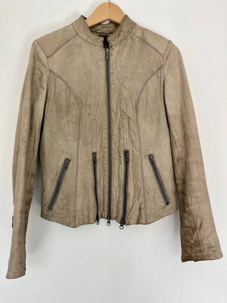 Goosecraft | Leren | Jasje | Jas | Leer | Blazer | Jack | L, Ophalen, Goosecraft, Maat 42/44 (L), Zo goed als nieuw