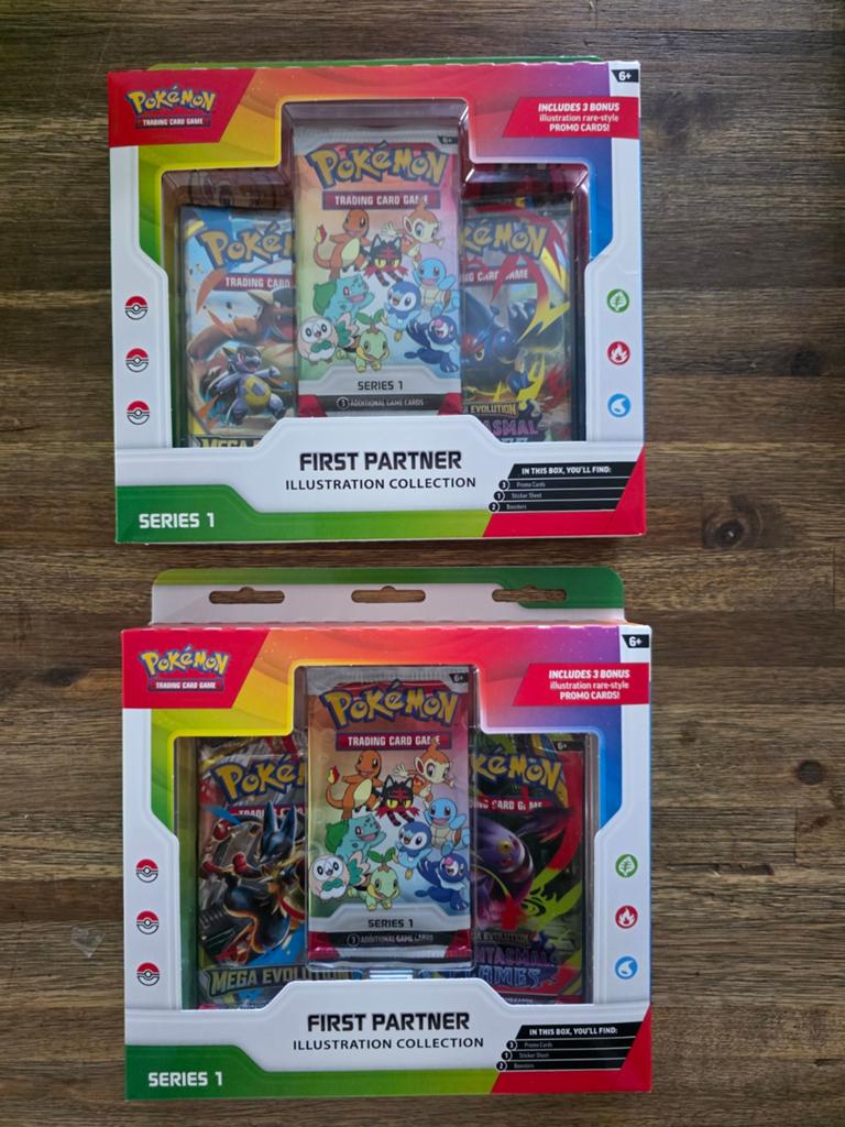 Pokémon First Partner Illustration Collection Series 1, Ophalen of Verzenden, Nieuw, Overige typen