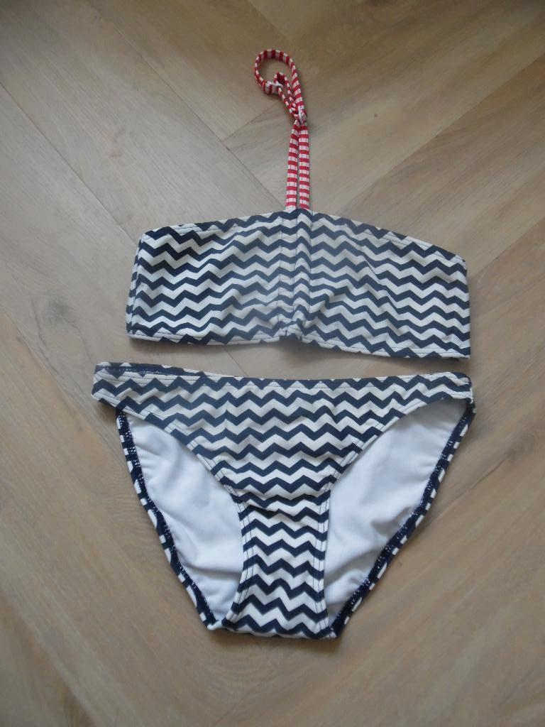 Bikini Manouxx mt 152 zgan, Meisje, Sport- of Zwemkleding, Ophalen of Verzenden, Zo goed als nieuw