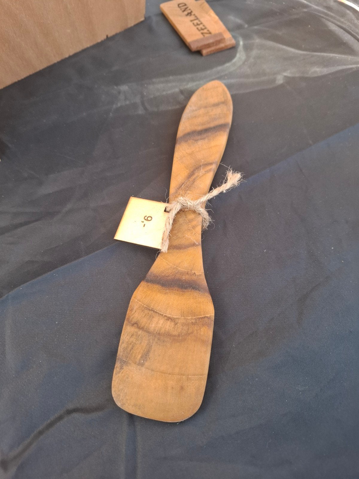 Houten spatel - Handgemaakt van plantaan, Overige typen, Hout, Nieuw, Ophalen of Verzenden