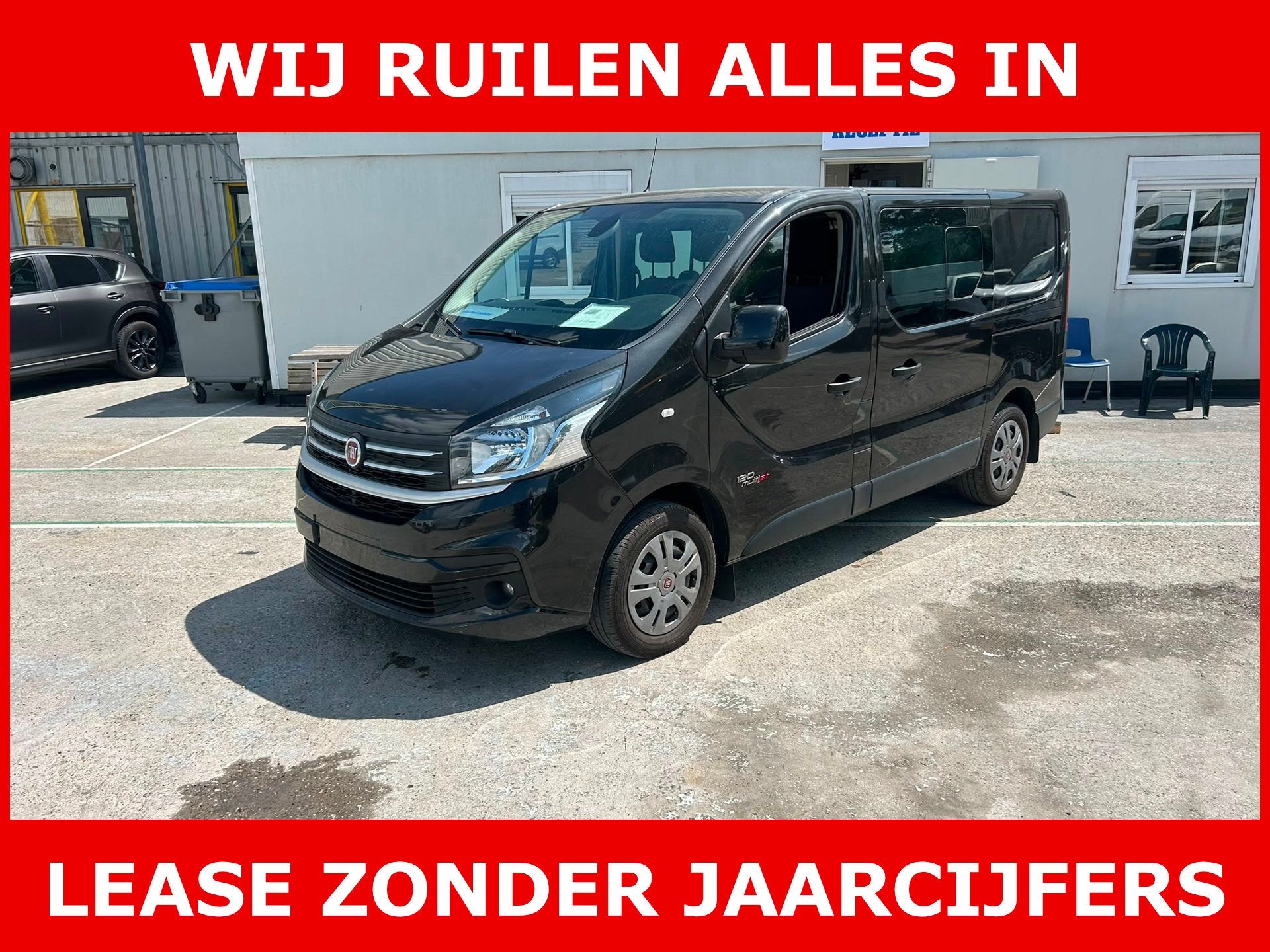 Fiat Talento 1.6 MJ L1H1 SX luxe 6pers dubb cabine, Voorwielaandrijving, Dealer onderhouden, Stof, Gebruikt