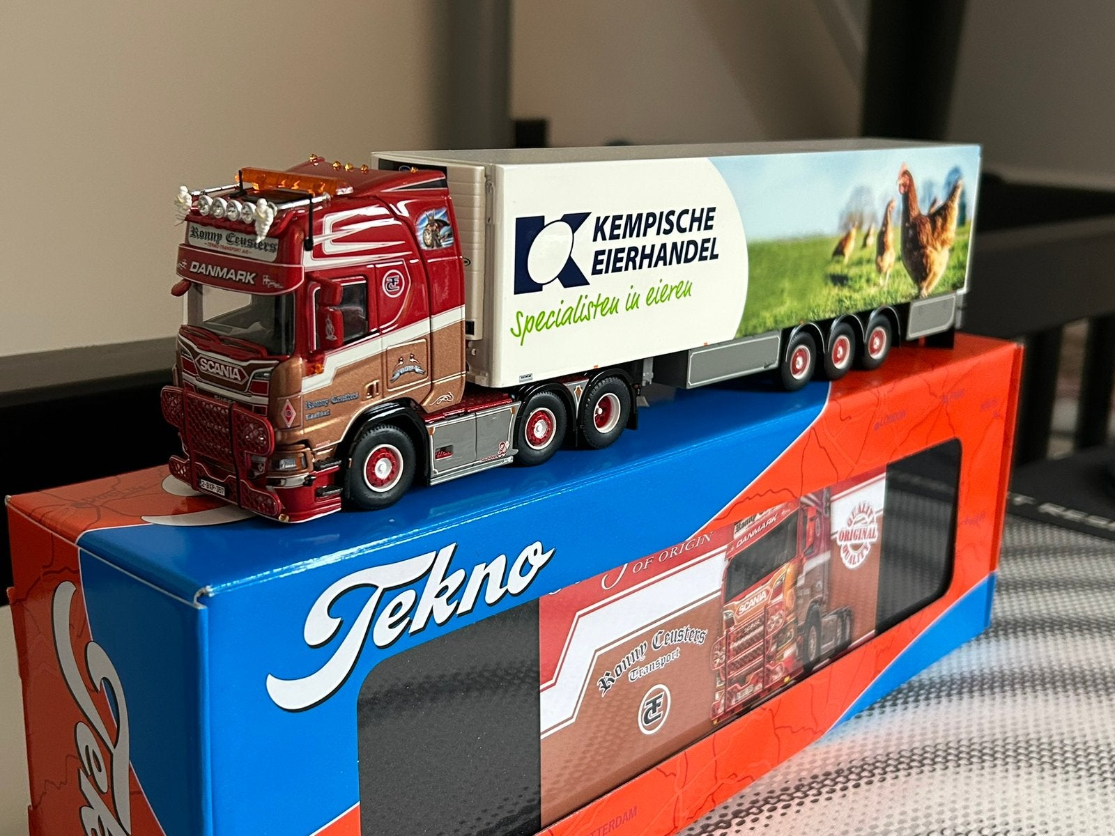 Tekno Scania R Highline Ceusters, Hobby en Vrije tijd, Ophalen, Nieuw, Bus of Vrachtwagen, Tekno