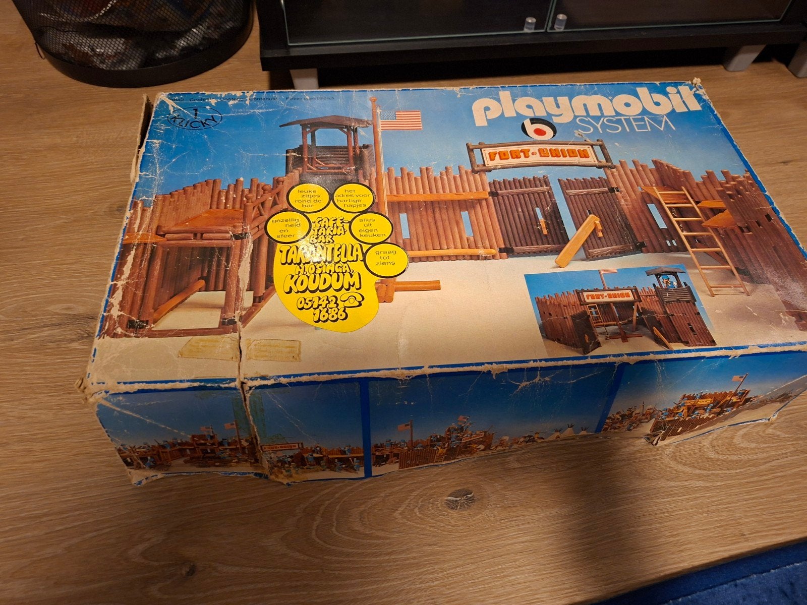 playmobil fort + extra vintage, Ophalen of Verzenden, Gebruikt, Jongen of Meisje
