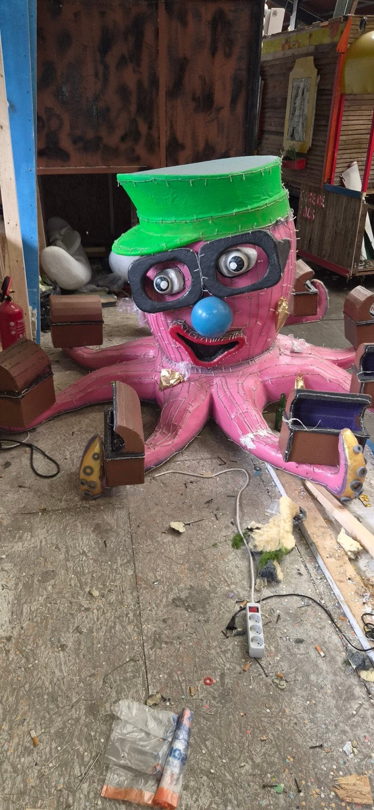 oktopus te koop, Ophalen, Zo goed als nieuw, Carnaval