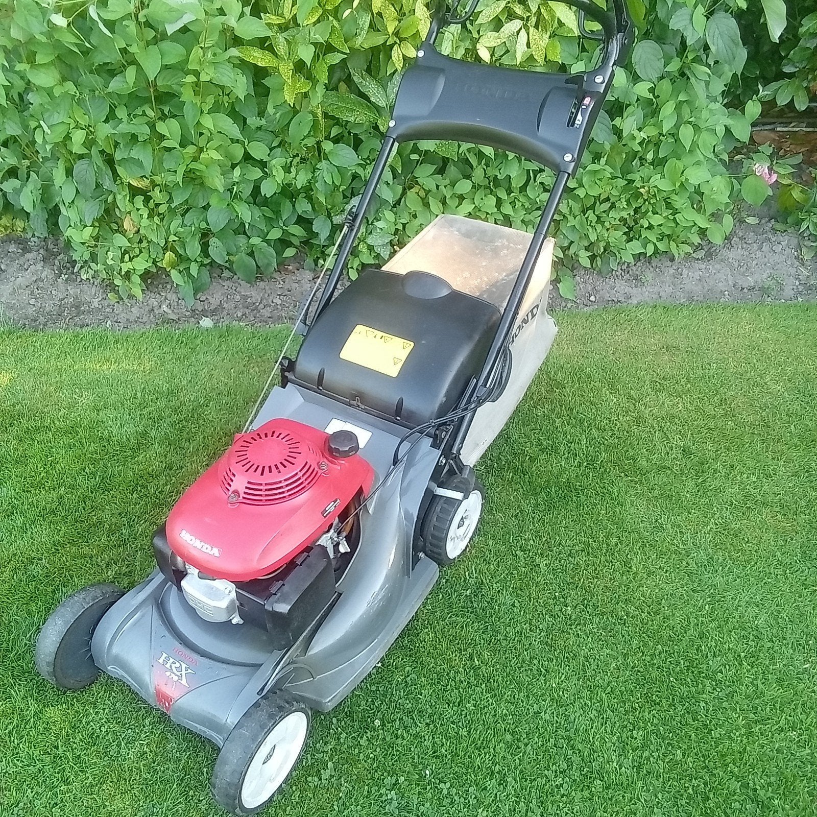 Honda HRX 476 grasmaaier zelfrijdend benzine maaier, Ophalen, Cirkelmaaier, Honda, Gebruikt