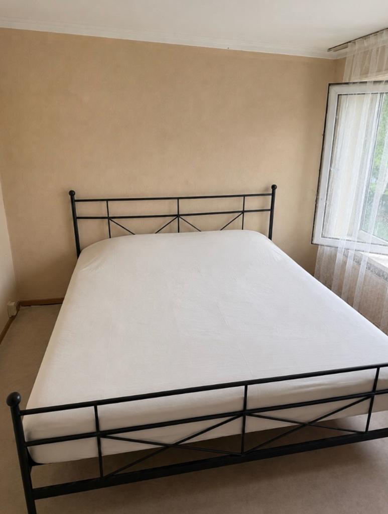 2 persoonsbed, Huis en Inrichting, Slaapkamer | Bedden, Ophalen, Eenpersoons, Metaal