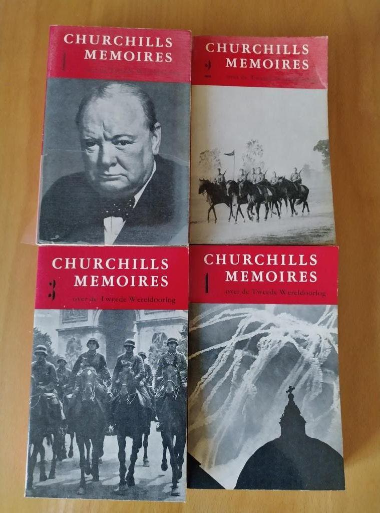 Churchills Memoires over de Tweede Wereldoorlog (12 delen), Tweede Wereldoorlog, Ophalen of Verzenden, Zo goed als nieuw, Winston Churchill