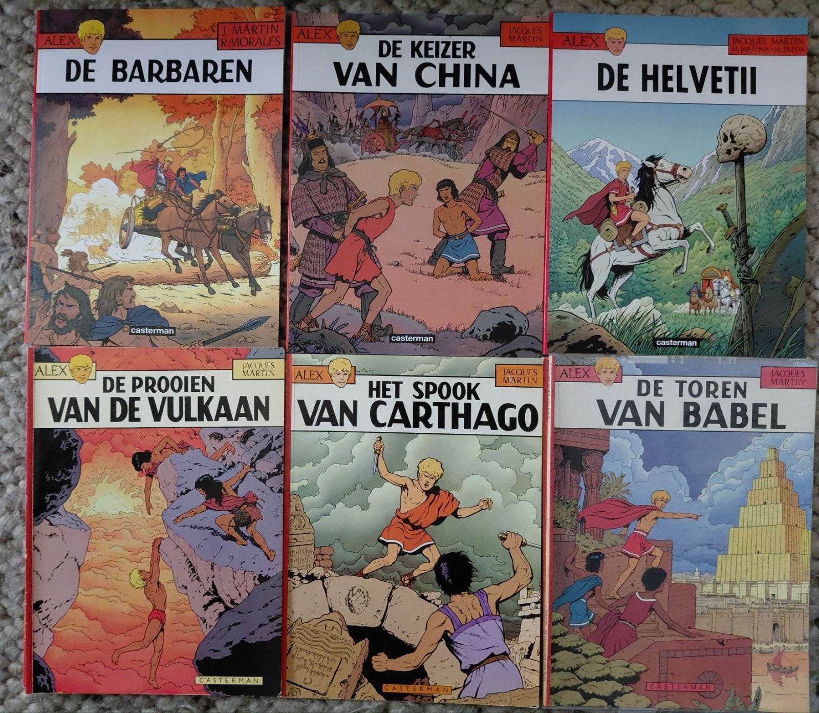 13 delen Alex sc., Meerdere stripboeken, Ophalen of Verzenden