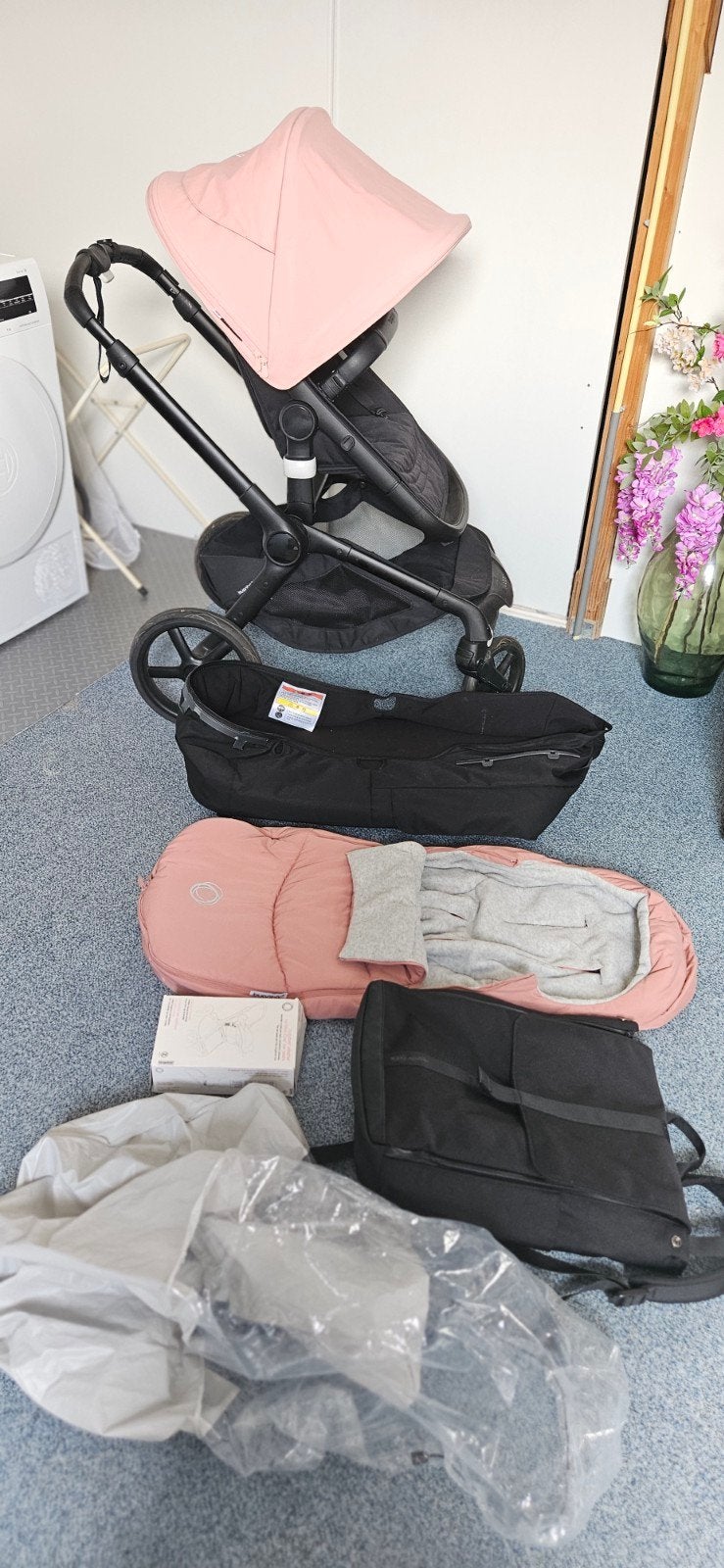 Bugaboo Fox 5 met accessoires (zgan), Luchtbanden, Bugaboo, Zo goed als nieuw, Ophalen