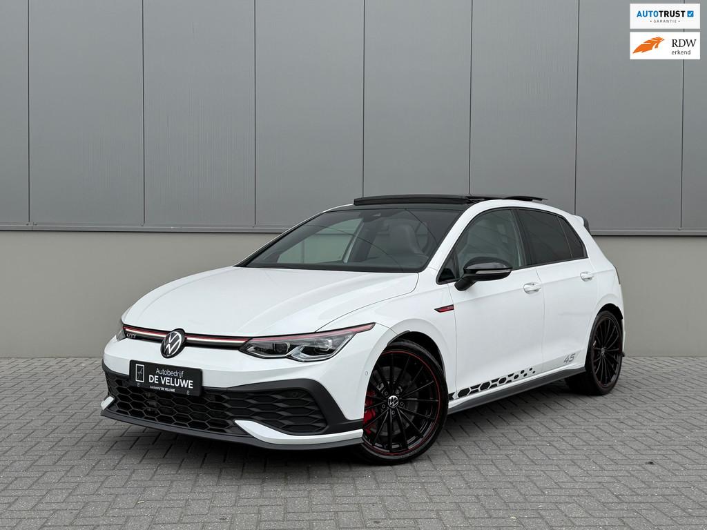 Volkswagen Golf 2.0 TSI GTI Clubsport|45|Akra|IQ-Light|Leder, Gebruikt, Zwart, 4 cilinders, Bedrijf
