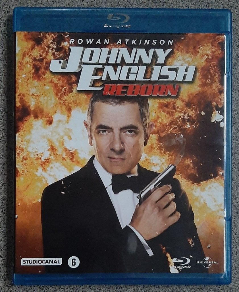Blu-ray Johnny English Reborn, Cd's en Dvd's, Blu-ray, Zo goed als nieuw, Actie, Ophalen of Verzenden