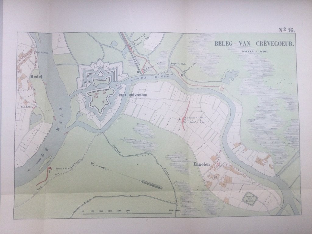Den Bosch, beleg van Crevecoeur in1794, 1892., Verzenden