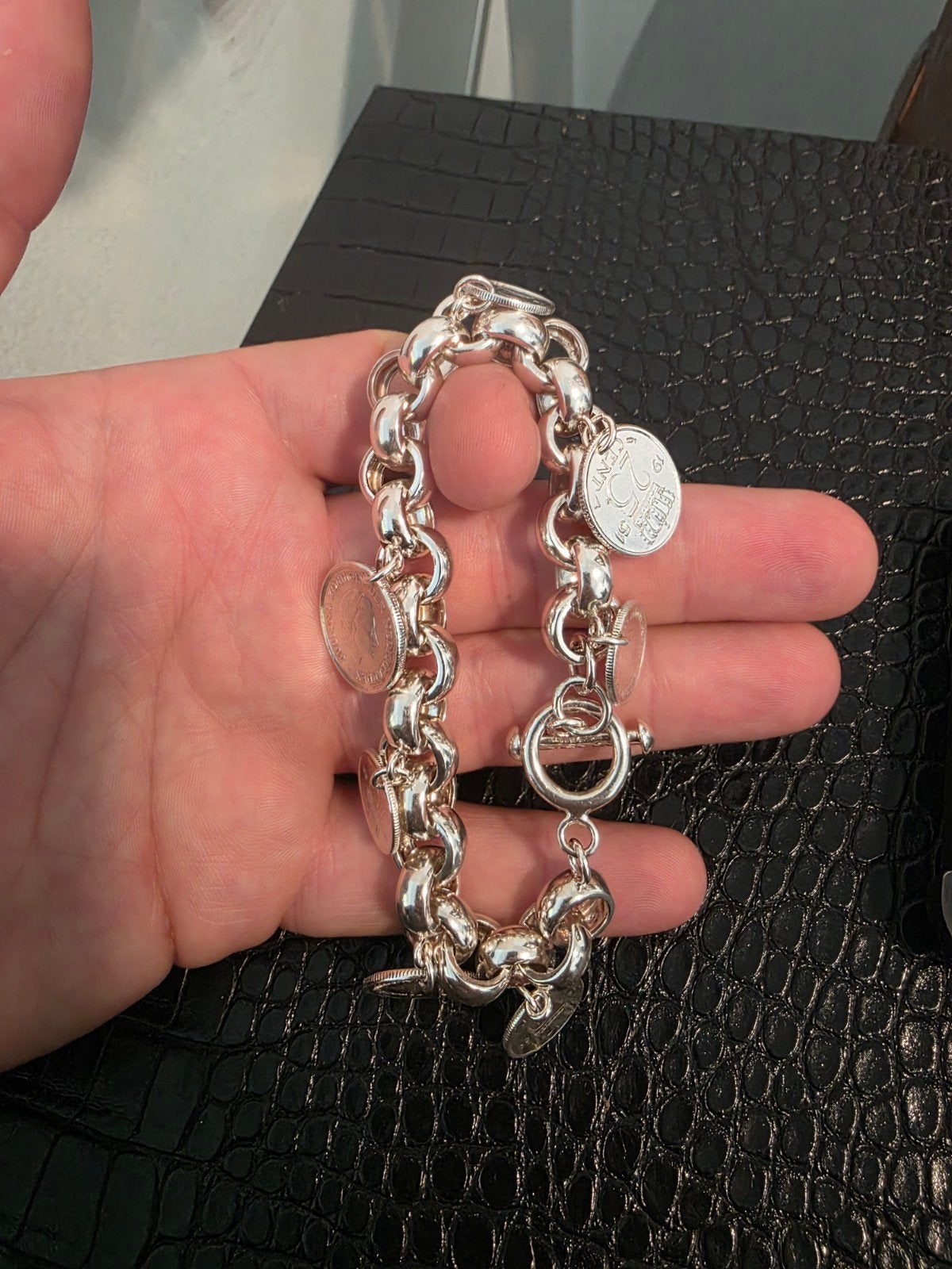 CASA Grove Jasseron zilveren armband weg=weg, Ophalen of Verzenden, Zo goed als nieuw, Met bedels of kralen, Zilver