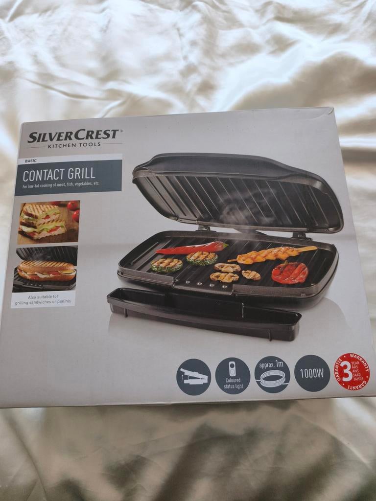 Contact grill nieuw in doos, Ophalen of Verzenden, Nieuw