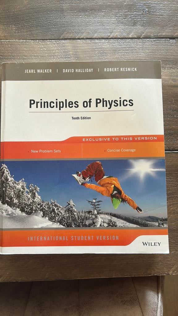 Principles of physics, Ophalen of Verzenden, Beta, Zo goed als nieuw, WO
