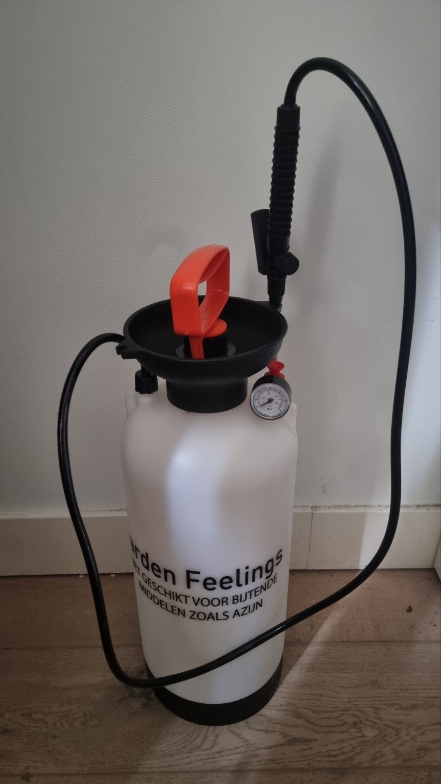 Drukspuit 5L met manometer - Garden Feelings, Ophalen of Verzenden