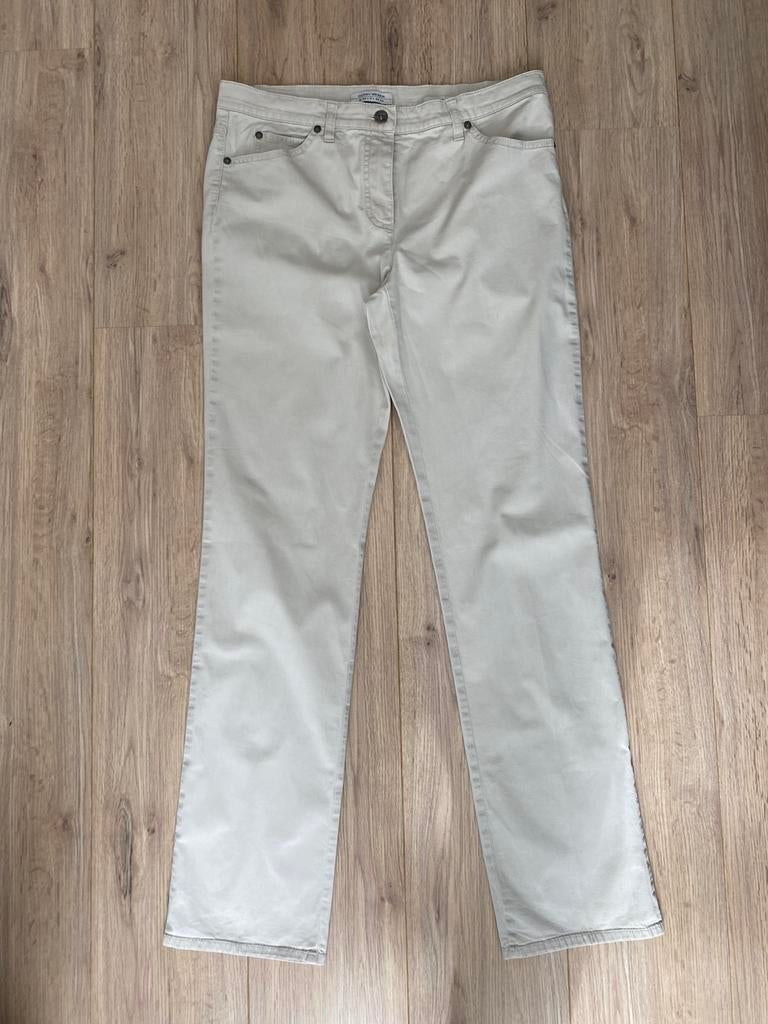 Broek Gerry Weber maat 40, Maat 38/40 (M), Beige, Ophalen of Verzenden, Zo goed als nieuw