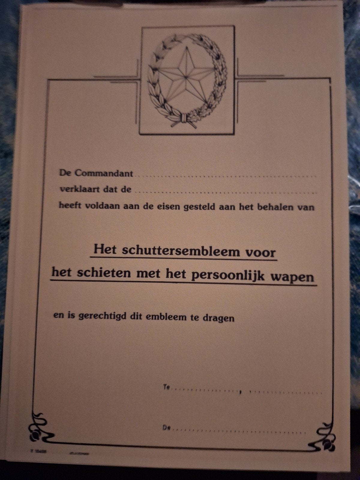 Schutters setevicaat, Verzenden, Landmacht, Nederland, Foto of Poster