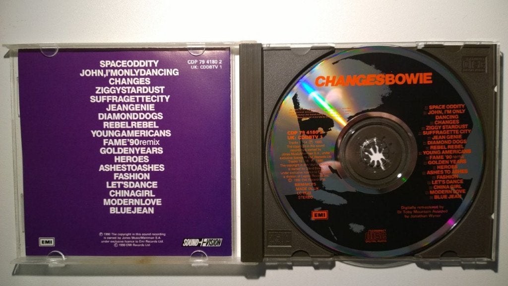 David Bowie - Changesbowie, Cd's en Dvd's, Ophalen of Verzenden, Zo goed als nieuw, Poprock, Album