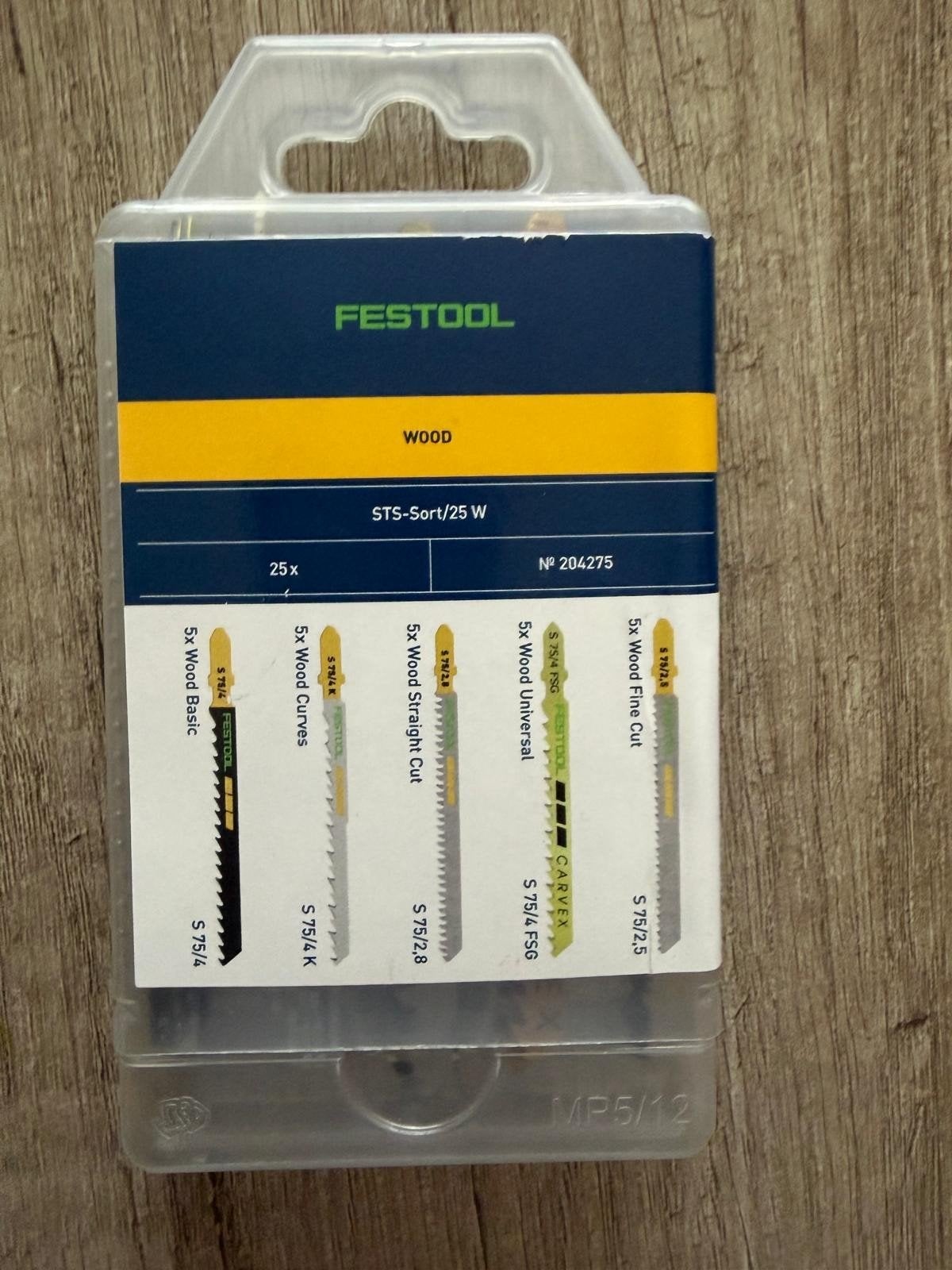 festool decoupeerzaagbladset STS-Sort/25 W, Ophalen, Nieuw, 1200 watt of meer, Festool