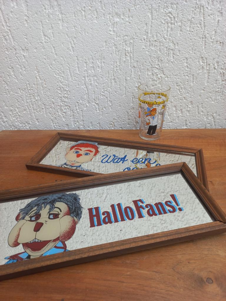 Dik Voormekaar merchandise. Spiegels. Glas, Ophalen of Verzenden