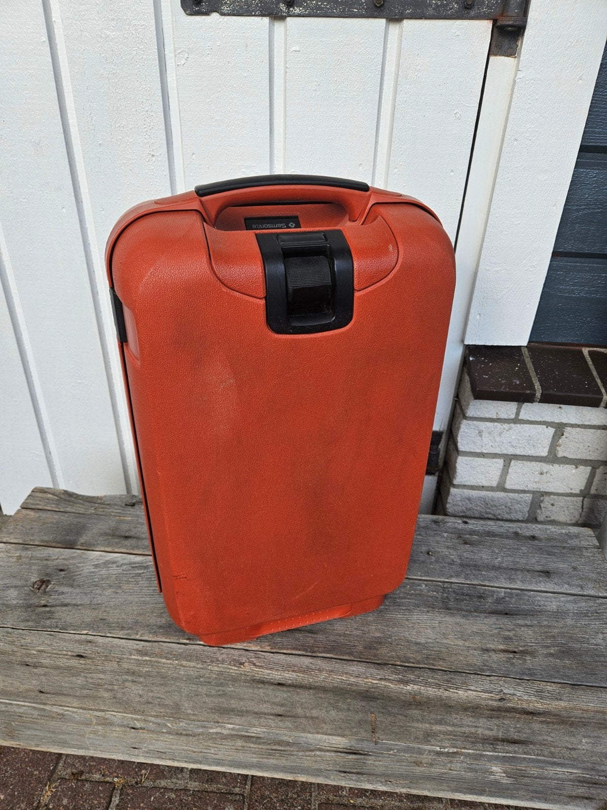 Samsonite Handbagage Koffer - Compact en Stevig, Wieltjes, Gebruikt, 50 tot 60 cm, Hard kunststof