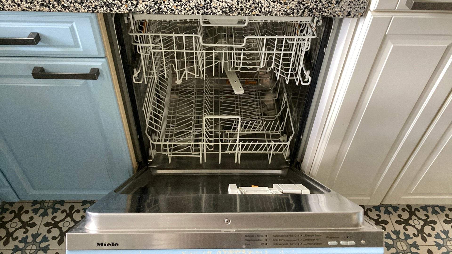 Miele vaatwasser inbouw gebruikt, Ophalen, Gebruikt, Minder dan 85 cm, Eco programma