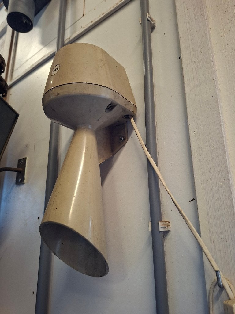Vintage PTT Sirene / Claxon, Verzenden