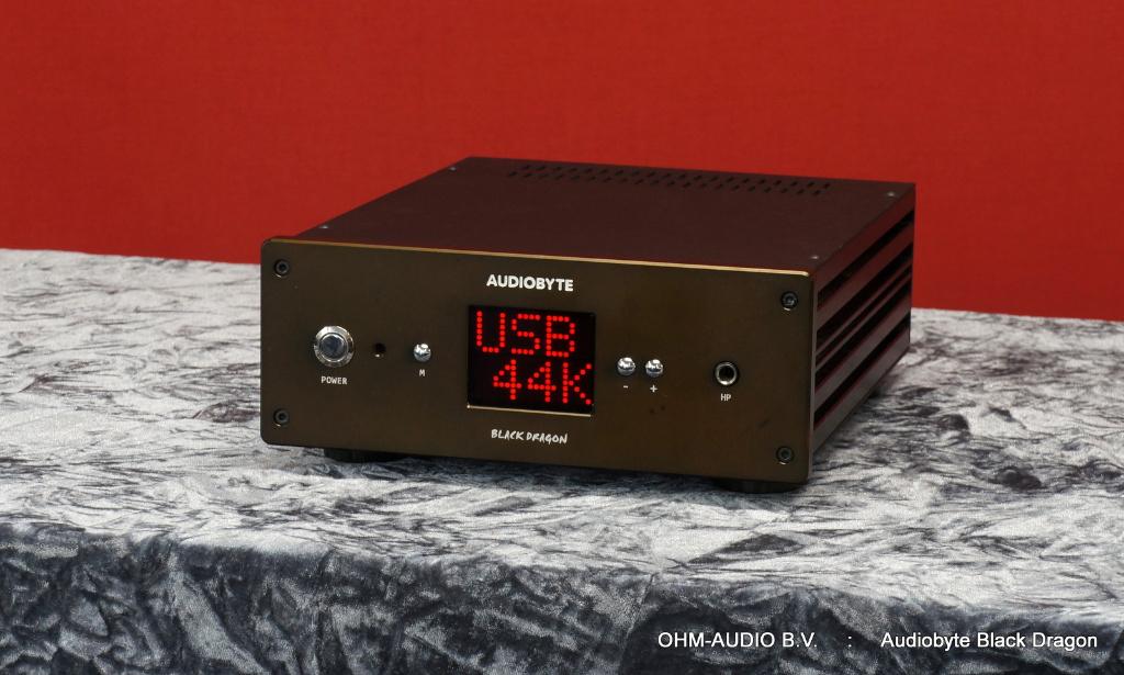Audiobyte Black Dragon, High Resolution DAC/Preamp, Occasion, Ophalen of Verzenden, Zo goed als nieuw