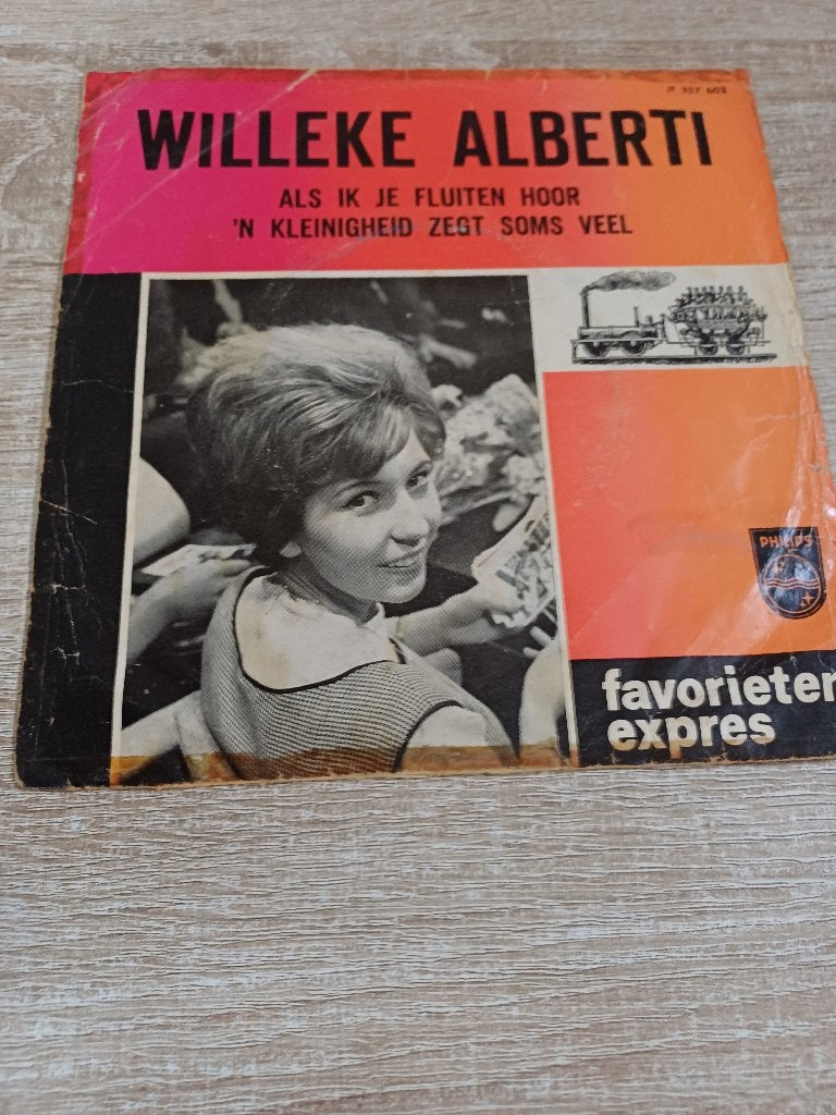 13 Single Willeke Alberti  – Als ik je fluiten hoor, Gebruikt, 7 inch, Ophalen of Verzenden, Overige typen