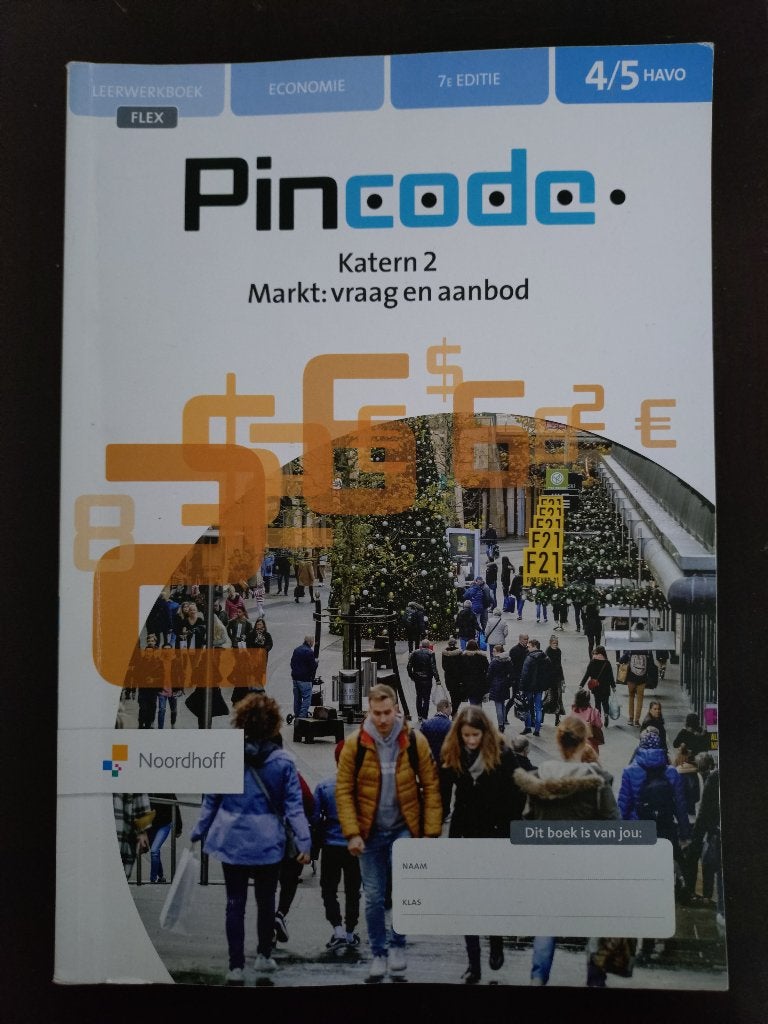 PINCODE - 7E EDITIE - KATERN 2 - 5 - 7, Boeken, Verzenden, Gelezen, Overige niveaus