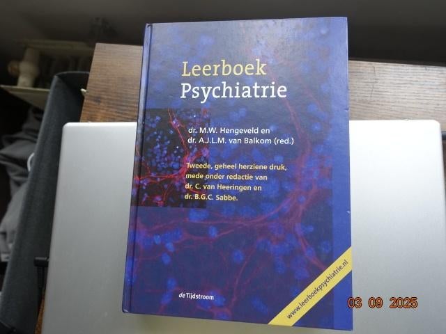 Leerboek Psychiatrie....M.W. Hengeveld, Ophalen, Alpha, Zo goed als nieuw, HBO