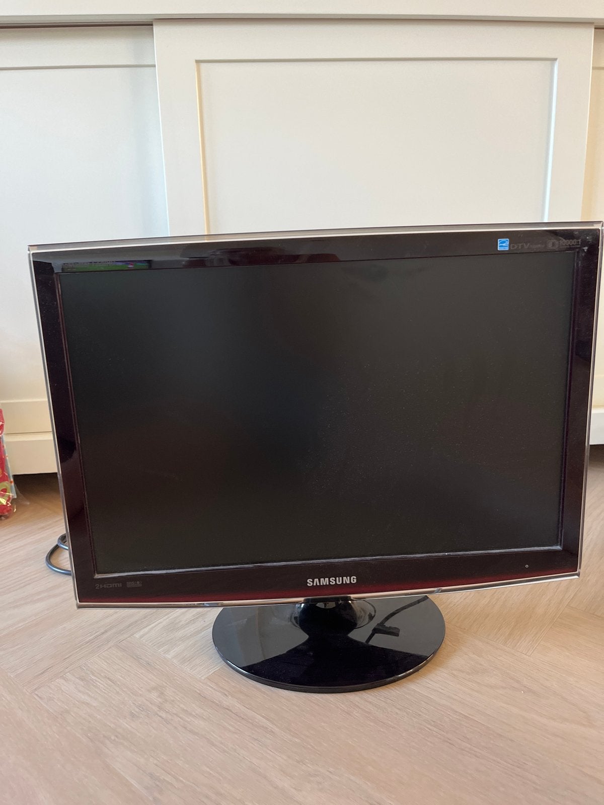 Samsung T220HD DTV Monitor - 22 inch Full HD, Ophalen, Full HD, 60 Hz of minder, Gebruikt