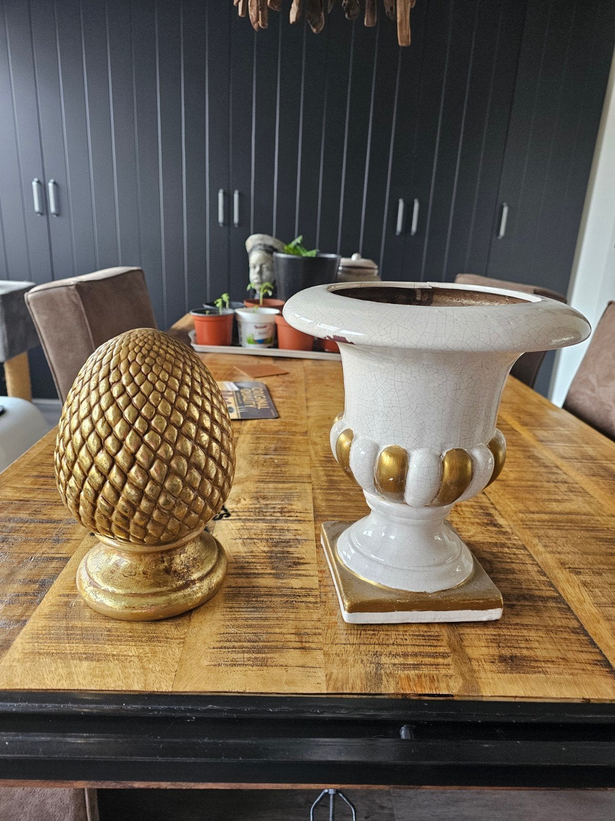 Heel veel mooie decoratie 4.95 pst, Ophalen, Overige kleuren, Aardewerk of Porselein, Zo goed als nieuw