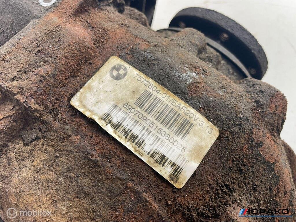 Differentieel BMW 3 / 1 serie N47 motor 7572804, Auto-onderdelen, Gebruikt, Einsteinlaan 5 rijswijk, Bmw, Ophalen of Verzenden