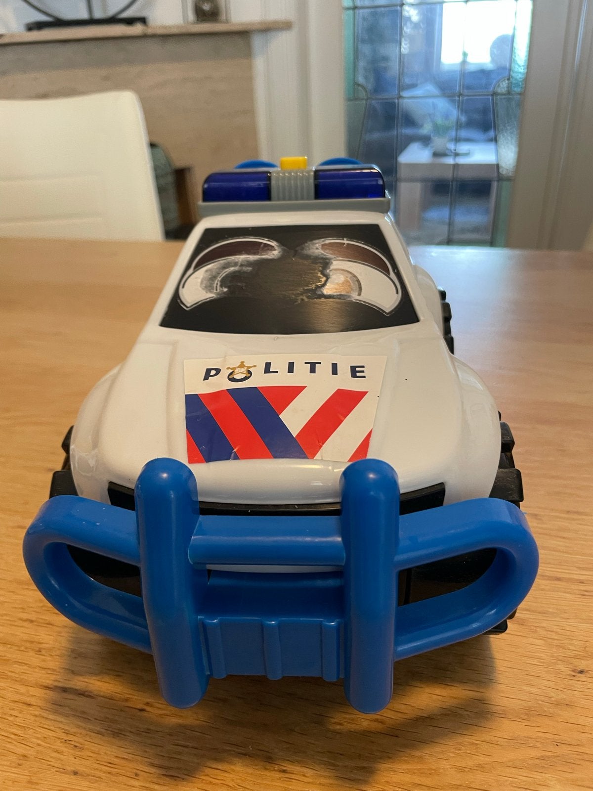 Speelgoed politieauto met geluid en licht, Ophalen, Gebruikt