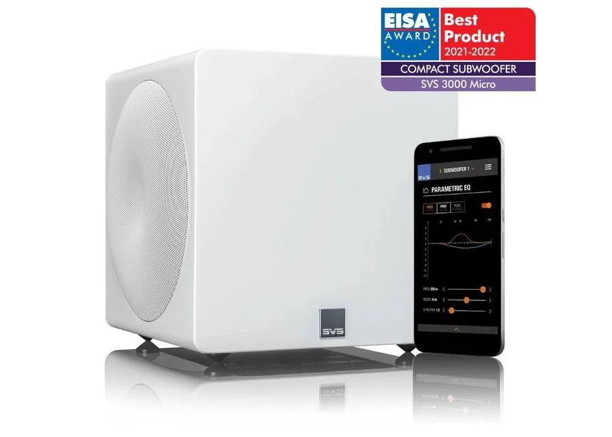 SVS 3000 micro - NIEUW - GARANTIE - INRUIL, Subwoofer, Niet ingevuld, Nieuw, Ophalen of Verzenden