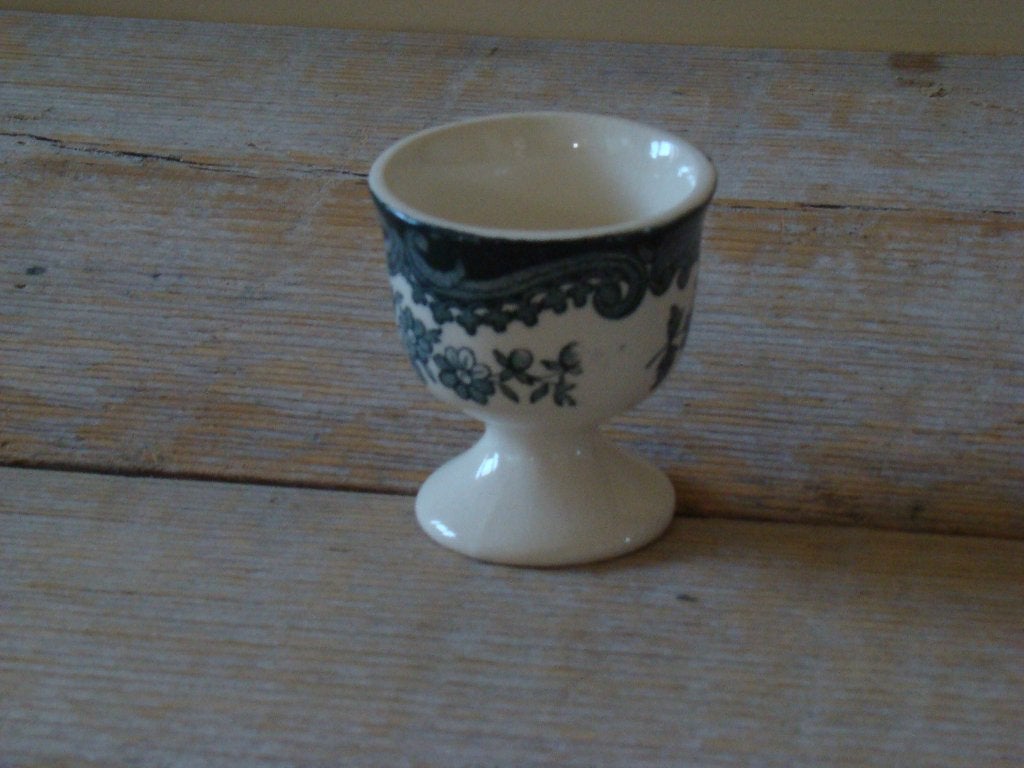 1x Eierdopje, Engels blauw, Palissy, gaaf, Ophalen of Verzenden