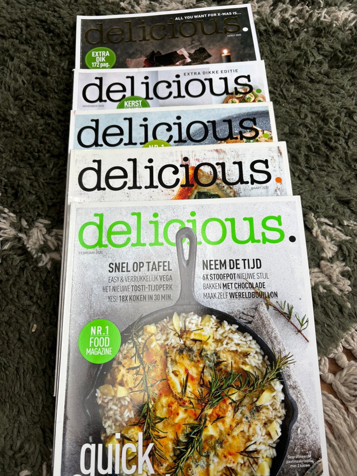 Delicious en foodies kooktijdschriften, Ophalen of Verzenden, Zo goed als nieuw