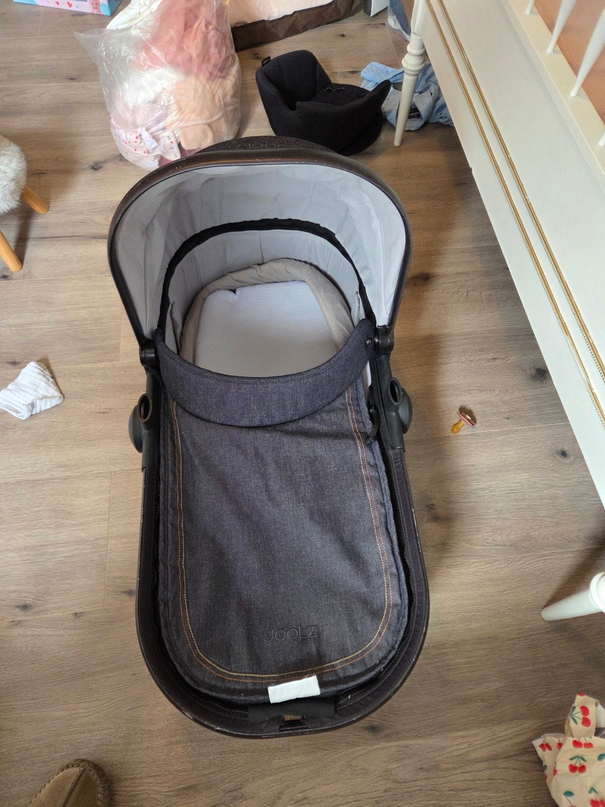 wagenbak Joolz Limited Edition spijkerstof, Kinderen en Baby's, Ophalen, Gebruikt, Overige merken