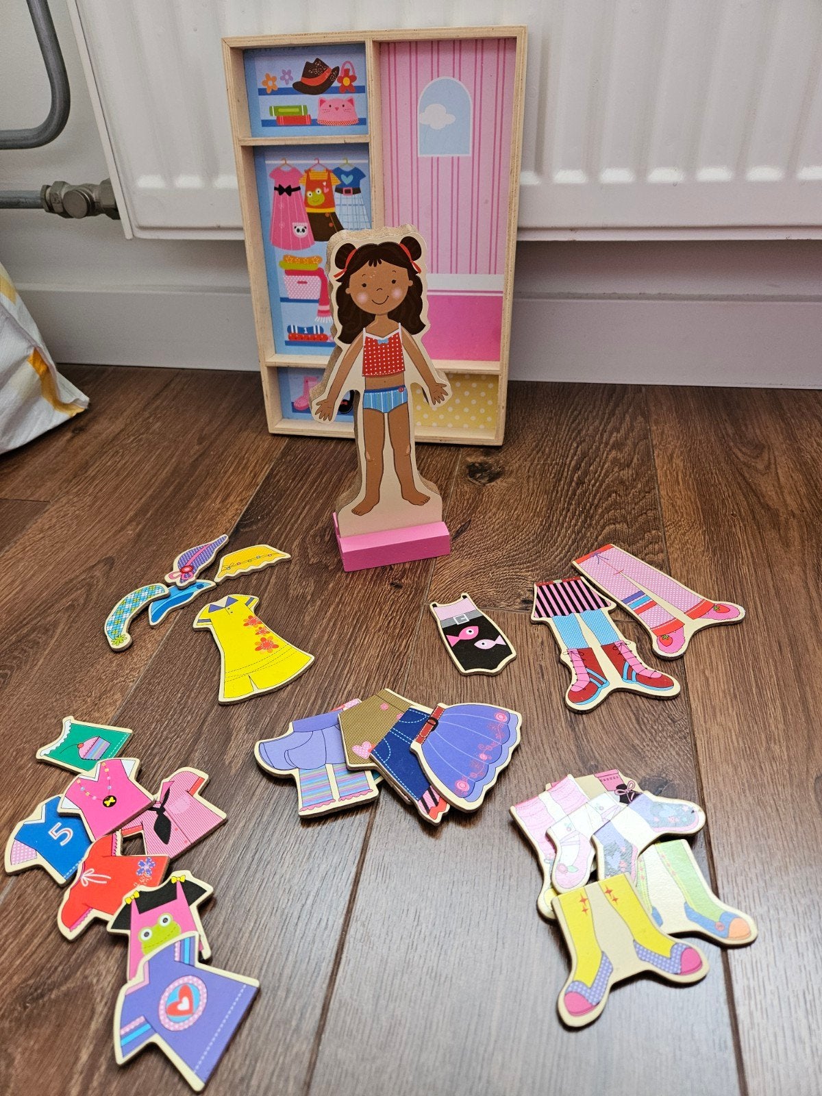 Playingkids magnetische aankleedpop, Ophalen of Verzenden, Zo goed als nieuw, Overige typen