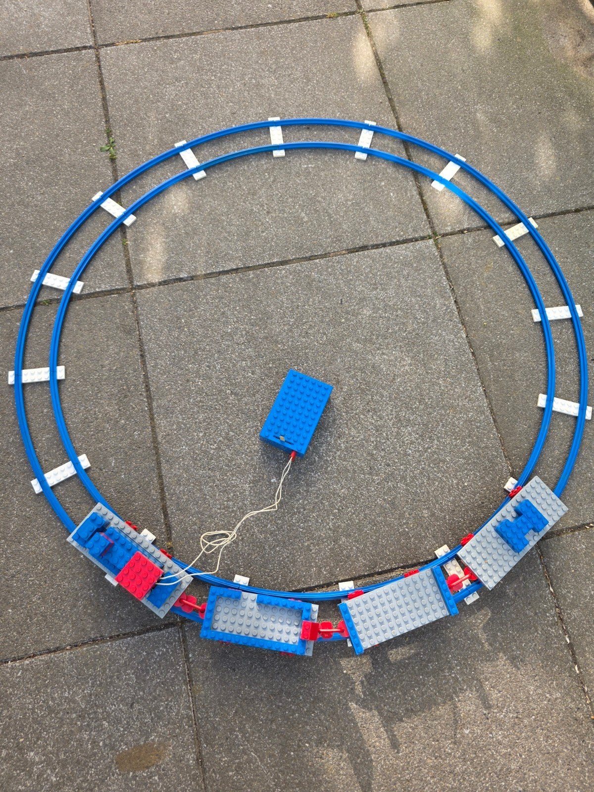 Lego 4.5 V Treinset  met moter uit de jaren 60, Ophalen of Verzenden, Gebruikt, Compleet, Lego