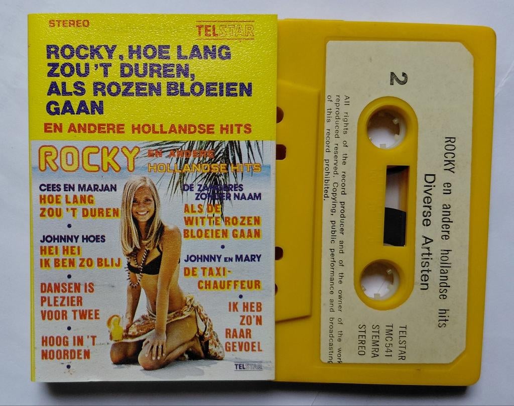 TMC  - 541.  ROCKY en andere Hollandse Hits, Cd's en Dvd's, Ophalen of Verzenden, Zo goed als nieuw, Nederlandstalig, 1 bandje