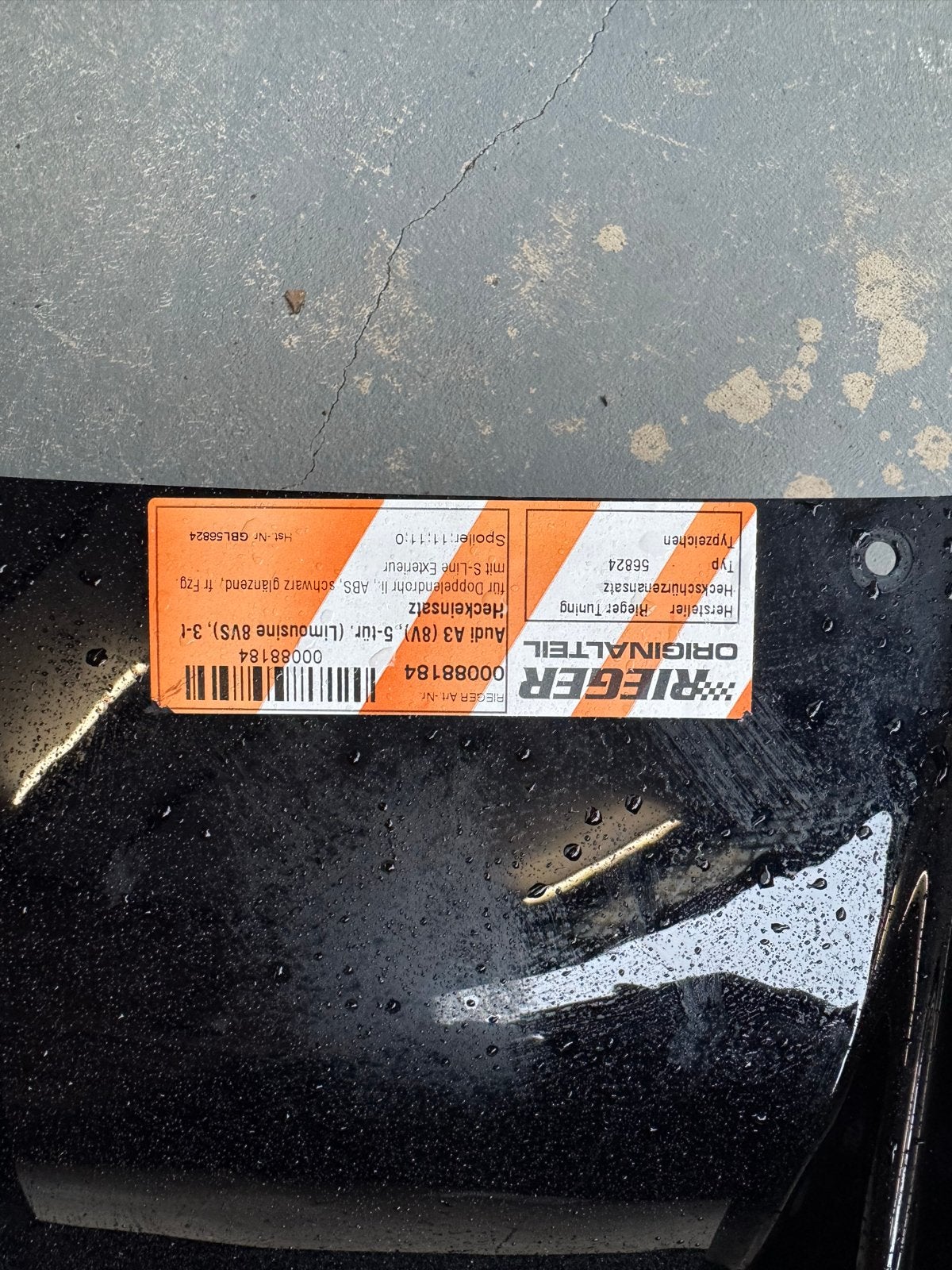 Rieger Tuning Achter diffuser Audi A3 (8V) S-Line, Ophalen, Nieuw, Audi, Achter