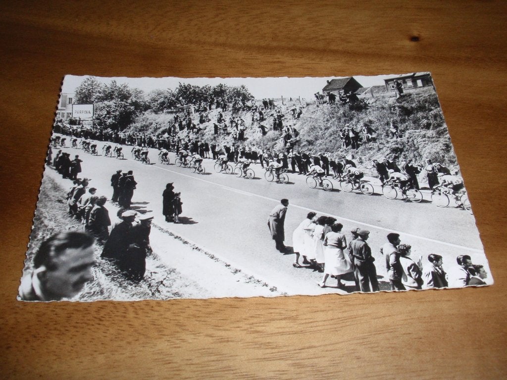 Wielerkoers Luik Lille Etappe Wielrennen ( geen belijning ), Verzamelen, Verzenden, 1940 tot 1960, Ongelopen, Sport en Spel