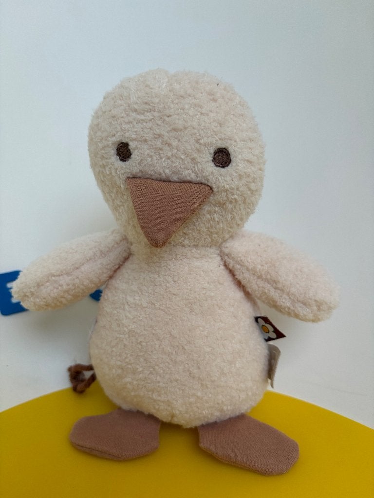 K4244 Jollein eend eendje wit bruin, Kinderen en Baby's, Ophalen of Verzenden, Zo goed als nieuw, Overige typen