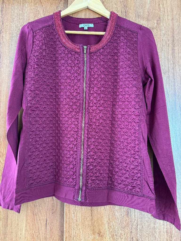 Bordeaux rood vest maat M, Maat 38/40 (M), Ophalen of Verzenden, Miss Etam, Gedragen