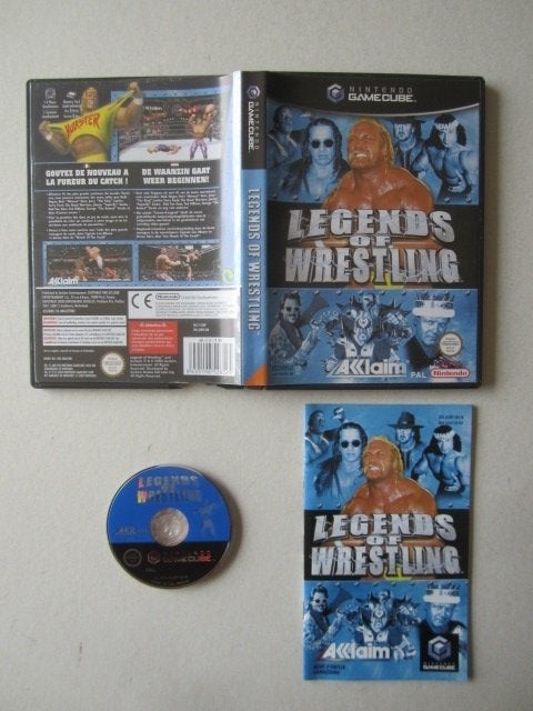 Legends of Wrestling WWF Nintendo Gamecube WWE, Spelcomputers en Games, Games | Nintendo GameCube, Vechten, Ophalen of Verzenden