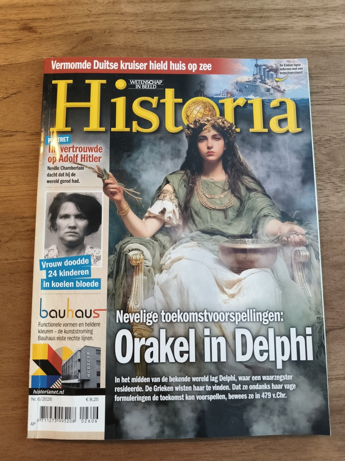 Historia Magazine Nr. 6/2026 - Orakel in Delphi, Ophalen of Verzenden, Zo goed als nieuw, Overige typen
