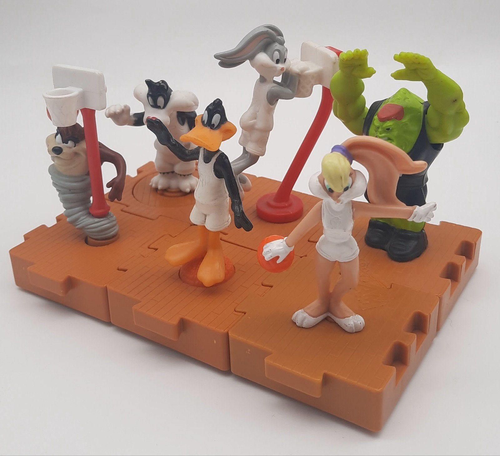 Vintage Looney Tunes Space Jam McDonalds figuren 1996, Ophalen of Verzenden, Gebruikt